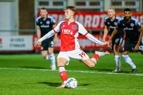 Ged Garner equalised from the penalty spot before Fleetwood's night went downhill against Accrington Stanley