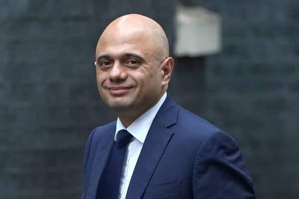 Health Secretary Sajid Javid arrives in Downing Street on Friday, October 29, 2021. Picture: Steve Parsons/PA Wire