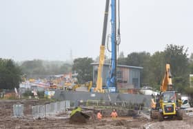 Work At Skippool on the A585 improvements