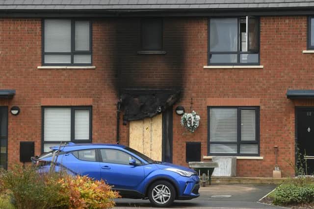 Two fire engines from Fleetwood and Bispham stations were called to the home in Mill Close, off Fleetwood Road South, Thornton after a fire broke out around 8pm last night (Thursday, November 11)