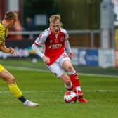 Paddy Lane was disappointed by last weekend's FA Cup exit but was praised by boss Simon Grayson