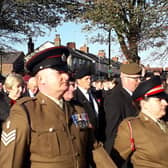 Fleetwood's Remembrance Day service in 2019