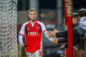 Fleetwood Town's Paddy Lane is currently with the Northern Ireland U21 squad Picture: Sam Fielding/PRiME Media Images Limited