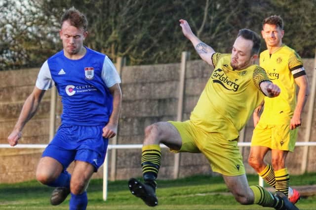 Squires Gate and Wythenshawe Town drew at the weekend Picture: Ian Moore