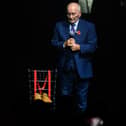 Tommy Cannon closes the inaugural Bobby Ball Rock On Variety Show with a poignant tribute
