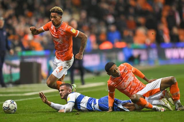 Jordan Gabriel joined Blackpool permanently on deadline day
