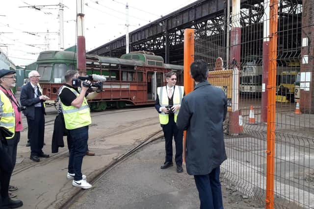 The launch of Tramtown