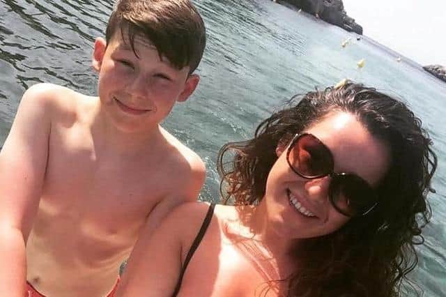 Marshall Metcalfe and sister Holly Ireland