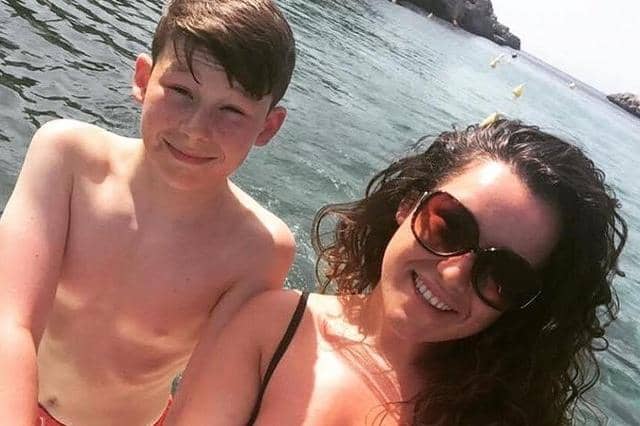 Marshall Metcalfe and sister Holly Ireland