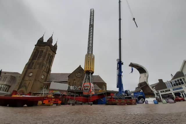 Blackpool's Winter Gardens Wonderland postponed because massive Star Flyer ride is too big for St Johns Square, say organisers