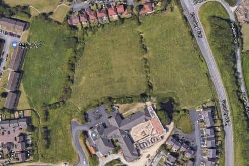 The site on Ryscar Way - picture from Google