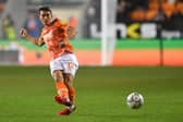 Blackpool midfielder Kenny Dougall