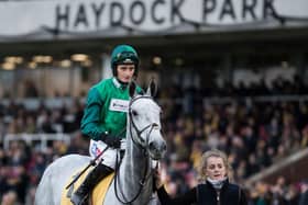 The highlight Haydock's Saturday card is the Betfair Chase in which Bristol De Mai is chasing a fourth win in the three-mile event.
