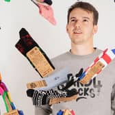 Stand4 Socks was founded by Josh Turner and their 'pledge' is: "For every pair of socks we sell, we donate a pair to someone in need. Always."