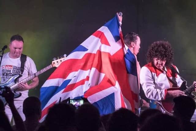 Sensational Mercury impersonator Ian Adams from Chorley and South Shore’s own Andy Wills performing as Brian May at Viva