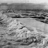 Readers remembered 1963 as being THE coldest one. This picture shows a rare freezing of the sea in Blackpool. Barry Bohannon recalled walking to school at the time, by himself as an eight year old in knee deep snow. And home again in the dark.