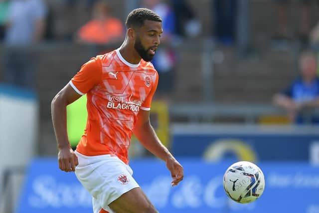 CJ Hamilton has been registered in time to make Blackpool's squad