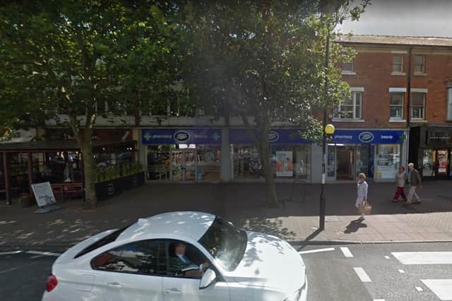 Around 5.50am today (Friday, November 26) police were called to a report of a burglary at Boots in Clifton Street where several people had got out of a vehicle and smashed their way inside the shop, stealing perfumes and aftershaves. Pic: Google