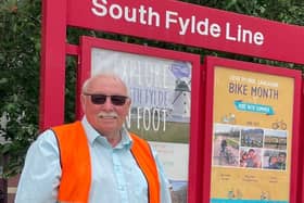 Tony Ford, chairman of the South Fylde Community Rail Partnership