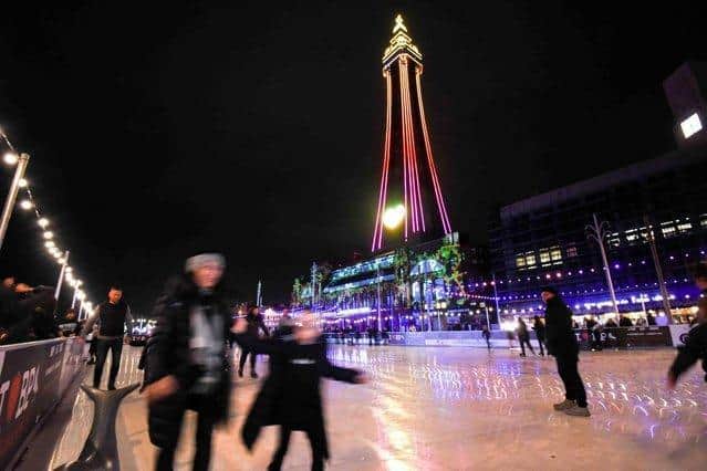 The skating rink on the Tower Festival Headland will not open this evening (Friday, November 26) due to high winds forecast for the resort, say organisers