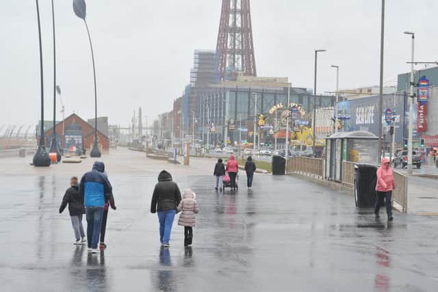 Storm Arwen is forecast to bring a weekend of very strong winds and cold weather to the UK, with Blackpool braced for a particularly wet and blustery Friday (November 26)