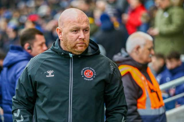 Stephen Crainey's first game as interim head coach ended with a point for Fleetwood at Wimbledon