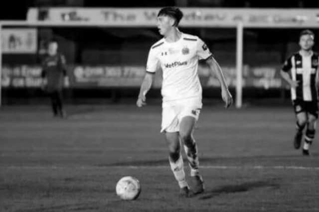 Luke Bennett was a talented player with AFC Fylde's youth squad.