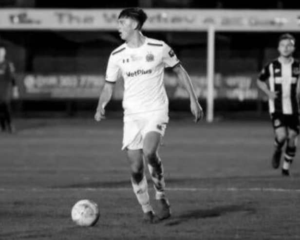 Luke Bennett was a talented player with AFC Fylde's youth squad.