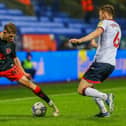 Cian Hayes was among the Fleetwood Academy graduates who held their own against an experienced Bolton side