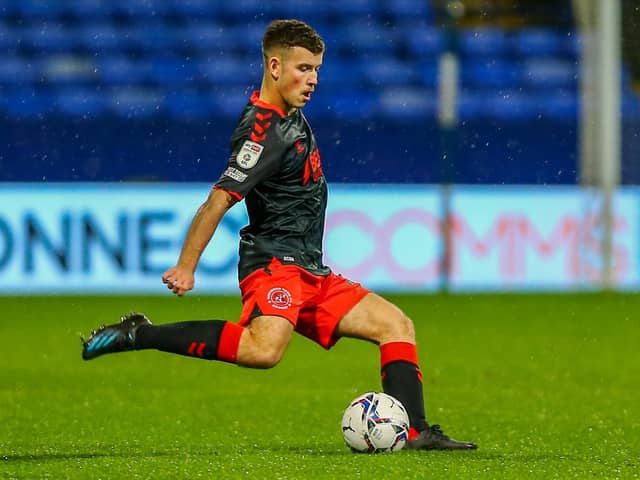 Dylan Boyle made his full Fleetwood debut at Bolton on Tuesday