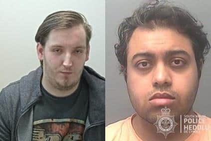 William Greenhalgh (pictured left) and Abhiyaan Malhotra (pictured right) egged each other on to commit hideous acts which saw one of them sexually abuse a young boy (Credit: Lancashire Police)