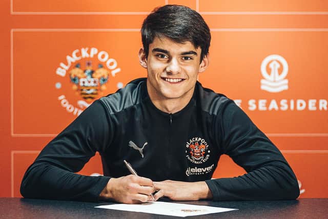 Rob Apter has agreed a new deal with Blackpool Picture: Blackpool FC