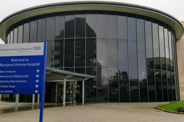 Blackpool Victoria Hospital is working to cut waiting lists