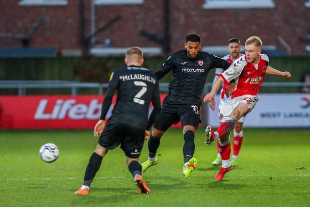 Fleetwood Town winger Paddy Lane Picture: Sam Fielding/PRiME Media Images Limited