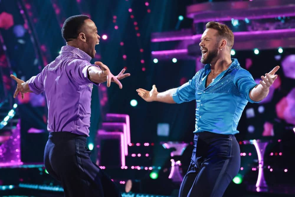 John Whaite performing his latest routine