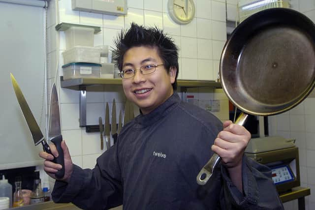 Chef Russell Lee of 12 Restaurant, Thornton who will appear on television with Gordon Ramsay
