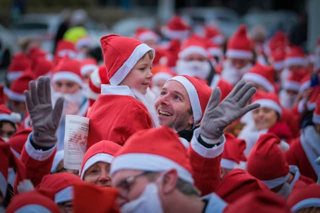 The hospice recently held its ever-popular Santa Dash in Blackpool