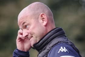 Bamber Bridge manager Jamie Milligan (photo: Ruth Hornby)
