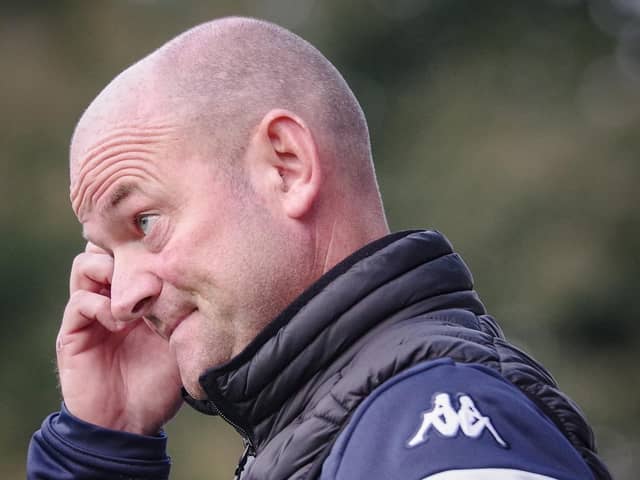 Bamber Bridge manager Jamie Milligan (photo: Ruth Hornby)