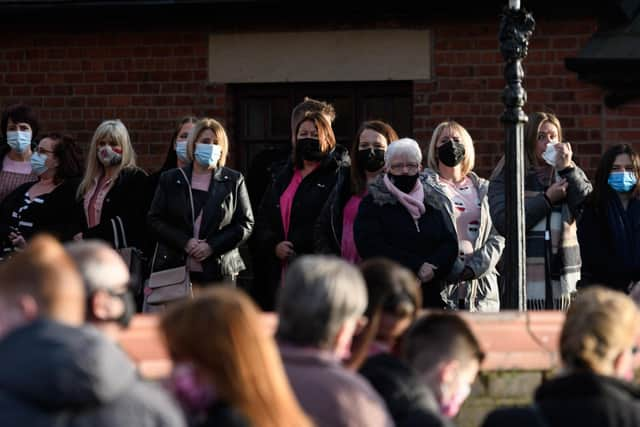 Antony's funeral in Weeton today