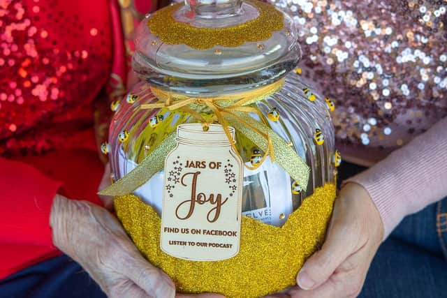 Karen Nicholson's own jar of joy
