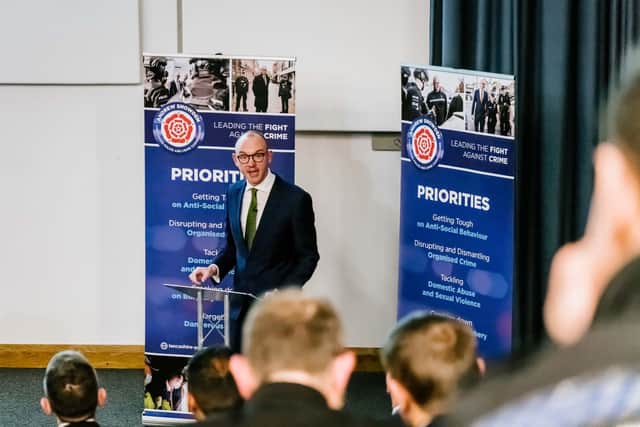 Lancashire Police and Crime Commissioner, Andrew Snowden, has set out his four-year plan detailing how he will lead the fight against crime in the county