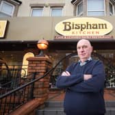 Steve Hoddy at the Bispham Kitchen. Mr Hoddy successfully challenged a man who posted fake reviews about his business and won more than £7,000 damages in court