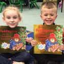 Pupils at St Kentigern’s Primary School, in Blackpool, with their free books courtesy of Get Blackpool Reading