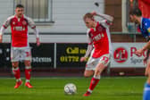 Paddy Lane set up both Fleetwood's goals against Gillingham