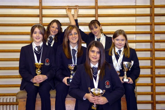 Gymnasts from Southlands High School in Chorley won 15 medals in the Chorley District Gymnastics Competition