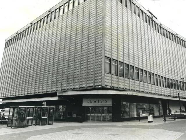 Who can forget Lewis's? This was back in 1991