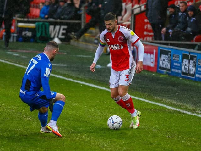 Fleetwood Town's Danny Andrew Picture: Sam Fielding/PRiME Media Images Limited