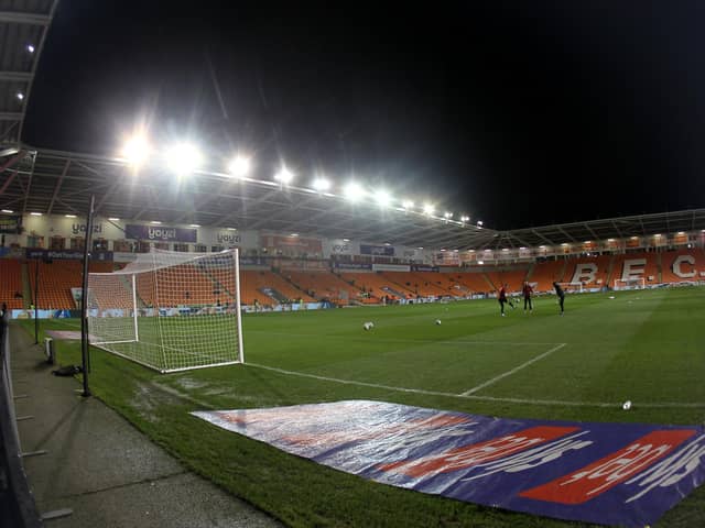 Blackpool were quick to publish their guidance to supporters