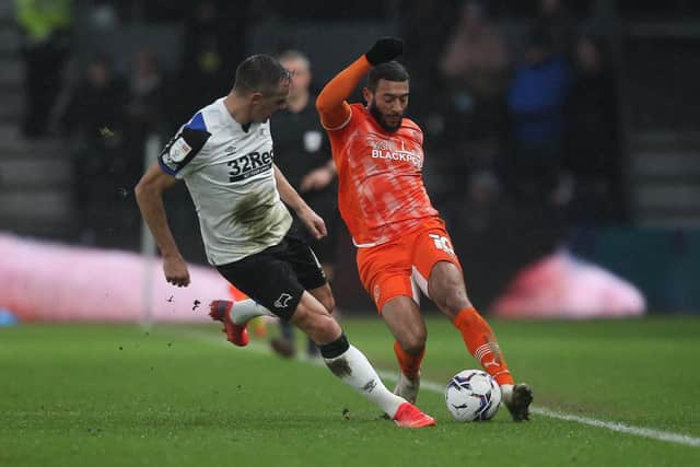 Blackpool lost at Derby County last time out